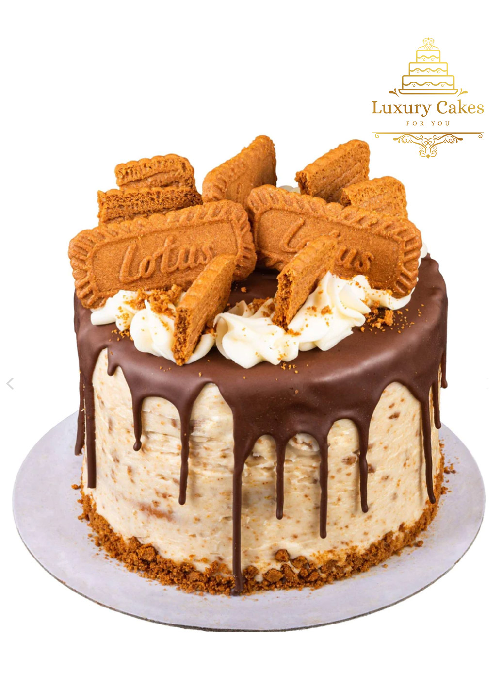 Biscoff Caramel cake Luxury Cakes 4U