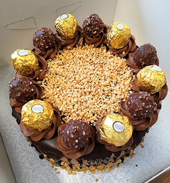 Ferrero  Chocolate Cake